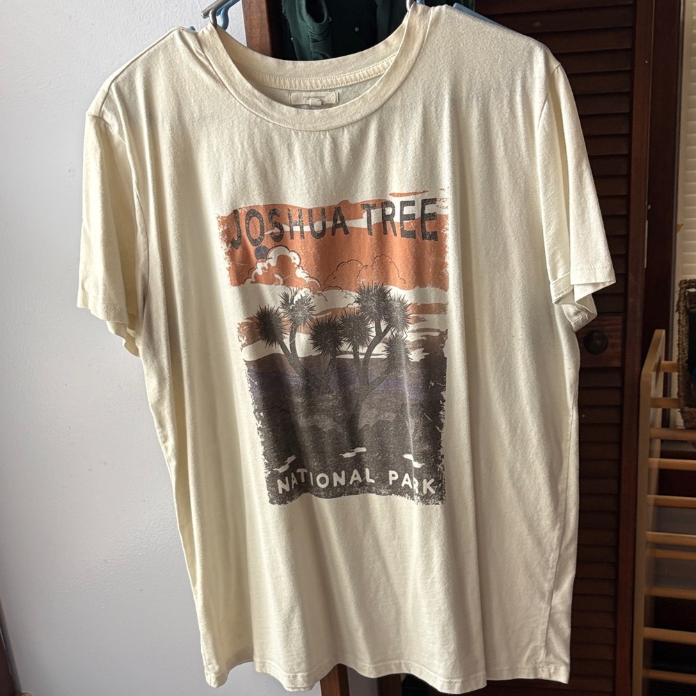 Maurices Cream Joshua Tree Graphic Tee